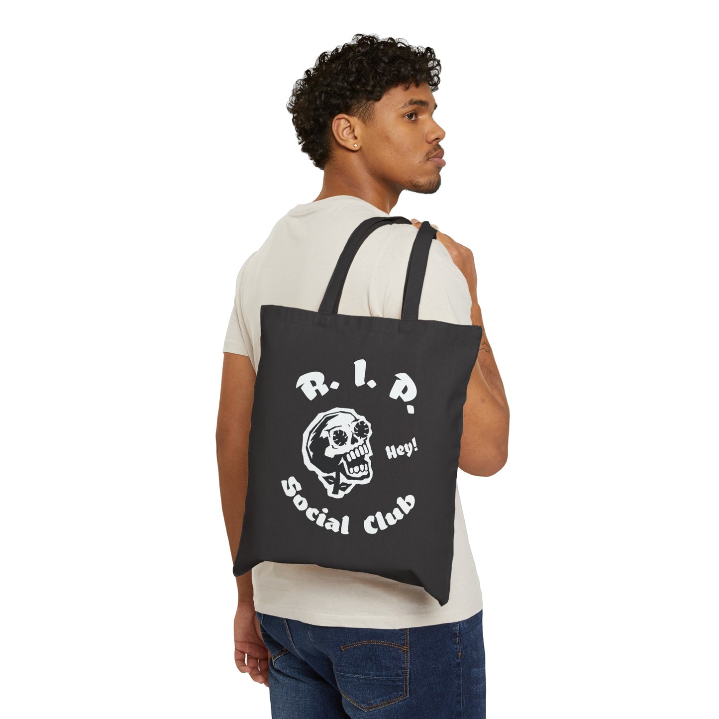 Rick Skull Plant // Canvas Tote Bag