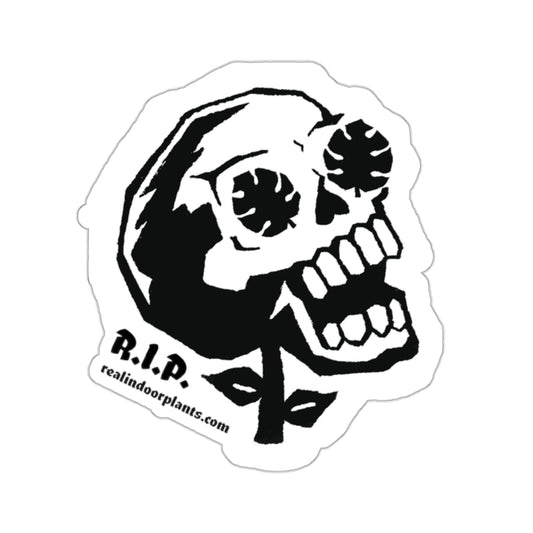 Rick the Skull Plant // 1.0 Logo Sticker