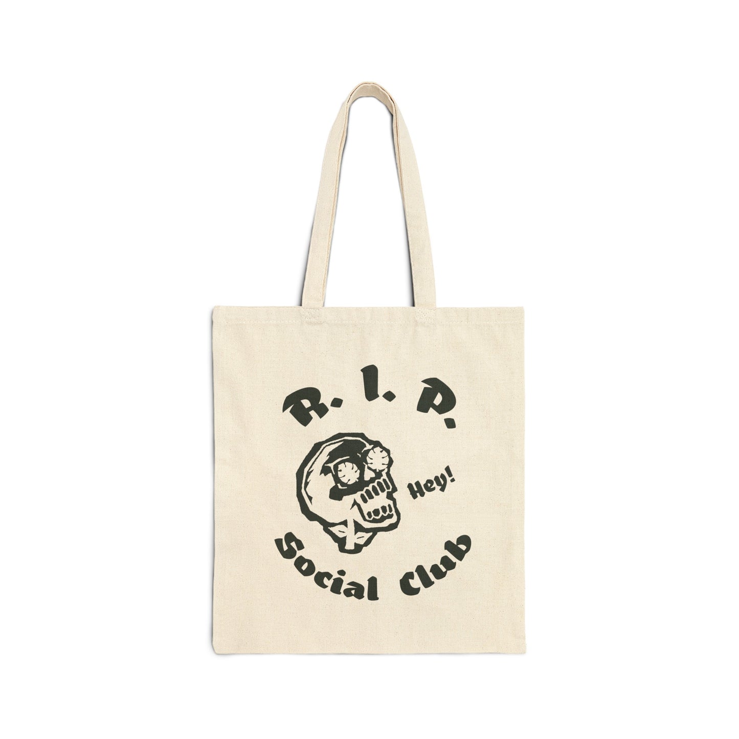 Rick Skull Plant // Canvas Tote Bag